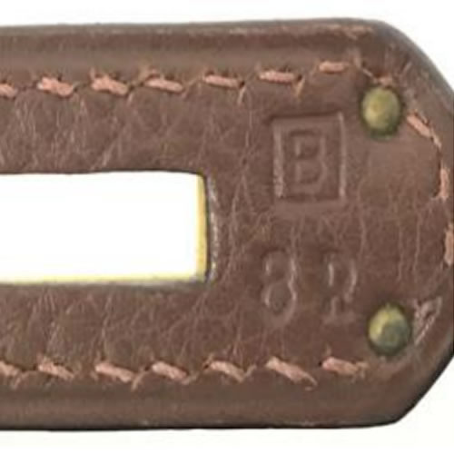 バーキンのクロア(ベルトの裏側)