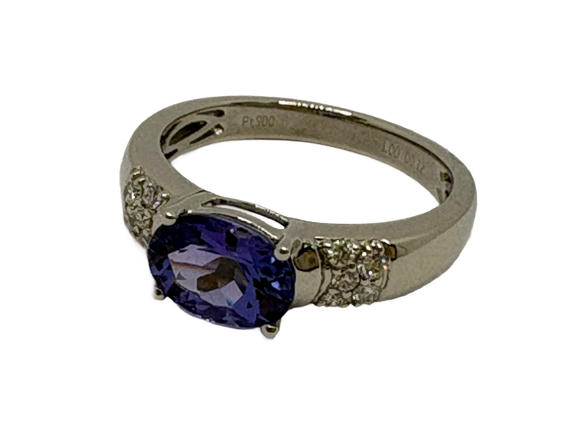 Pt900 タンザナイト1.35ct ダイヤ0.10ct リング - 買取専門店リライト 