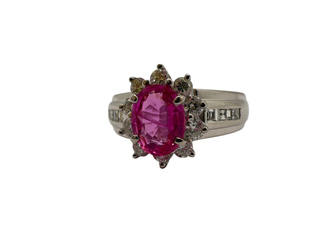Pt900 ルビー0.51ct ダイヤ0.2ct リング - 買取専門店リライト/芦屋駅