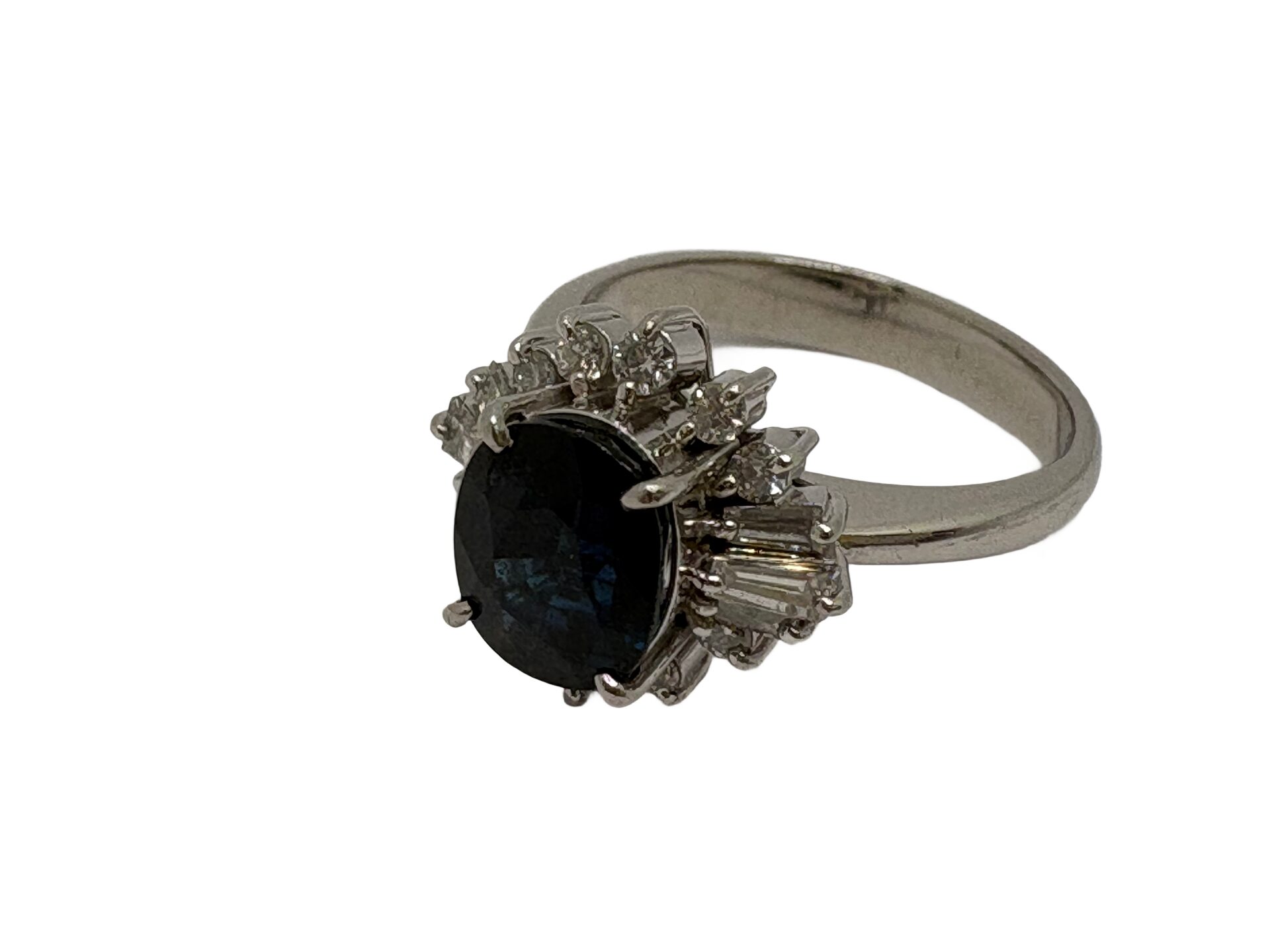 Pt900 サファイア2.31ct ダイヤ0.4ct リング - 買取専門店リライト